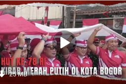 Kirab Merah Putih di Kota Bogor