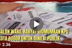 KPU Kota Bogor umumkan DCS DPRD 19-23 Agustus 2023