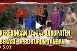 Kekeringan landa warga Kabupaten Bekasi, BPBD hadir