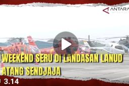 Weekend seru di landasan Lanud Atang Sendjaja