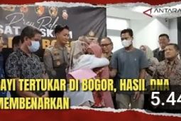 Bayi tertukar di Bogor, hasil DNA membenarkan