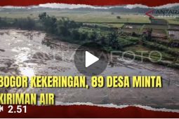 Kekeringan di Kabupaten Bogor, 89 desa minta kiriman air
