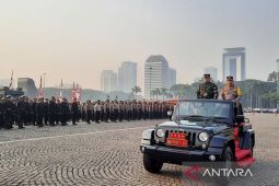 TNI-Polri chiefs check their security readiness to secure ASEAN Summit