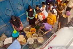 BPBD Sukabumi intensifkan distribusi air bersih ke daerah terdampak kekeringan