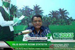 BPS: Sumut  deflasi 0,07 persen pada Agustus 2023