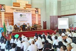 Polres Kapuas Hulu ingatkan mahasiswa untuk jauhi narkoba