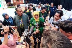 Khofifah anggap deklarasi capres-cawapres  merupakan proses demokrasi
