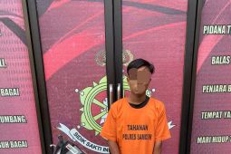 Satreskrim Polres Samosir tangkap pelaku curanmor di Belawan