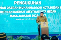 Wali Kota Medan  ajak Muhammadiyah siapkan SDM Indonesia Emas 2045