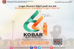 Pemkab merilis desain logo HUT Kobar ke-64