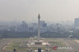 Indeks kualitas udara di Jakarta tidak sehat pada Sabtu pagi
