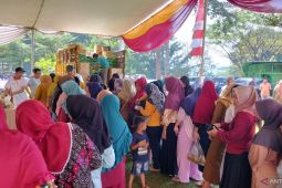 Bulog distribusikan 8 ton beras dalam rangka GPM di Tanggamus