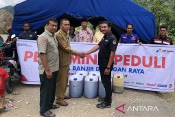 Pemkab Nagan Raya terima bantuan BBM dari Pertamina guna atasi banjir bandang