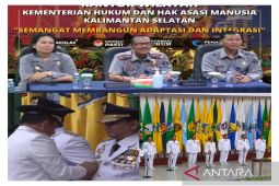 Kemenkumham Kalsel saksikan pelantikan Penjabat Gubernur Sultra