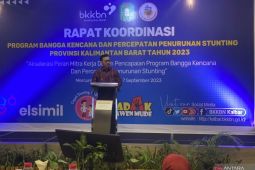 BKKBN instruksikan Kalbar sasar daerah strategis tekan angka stunting