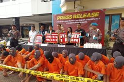 Polres Tulungagung tangkap 17 orang pengedar narkoba