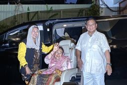 Sinta Nuriyah sambangi rumah Prabowo Subianto