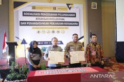 Kemenkumkam-Polda Bangka Belitung kerja sama cegah pelanggaran KI