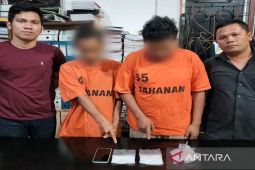 Polisi tangkap dua pria pemilik 100,35 gram sabu di Simalungun