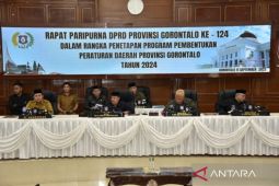 DPRD Gorontalo menetapkan program pembentukan perda