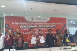 Bank Papua-Persipura tanda tangani kesepahaman sponsorship Liga 2 Indonesia