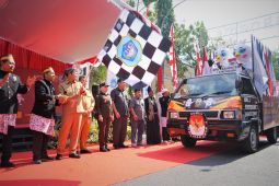 KPU Jatim terima kedatangan Kirab Pemilu 2024 di Lamongan