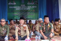 Bupati dan Wabup Merangin pamit sebelum akhiri masa tugas