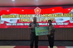 Kodam XVI Pattimura juarai lomba jurnalistik TMMD ke-117