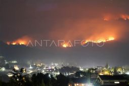 Karhutla Gunung Arjuno di wilayah Kota Batu capai 916 ha