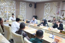 Komisi V DPRD Jabar menerima audiensi panitia perintis pembangunan SMAN Ciater