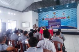 BNN perkenalkan jenis narkoba kepada petugas pengamanan Rutan Kota Bumi