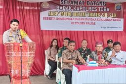 Kapolres Toba ajak tokoh masyarakat jaga persatuan jelang Pemilu 2024