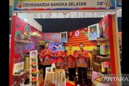 Dekranasda Bangka Selatan ikuti pameran Kriyanusa di JCC Senayan