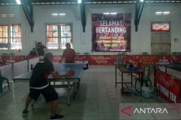 46 tim ikuti Open Turnamen Tenis Meja Bupati Cup I Bangka Selatan