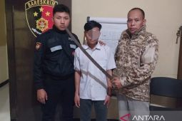 Polisi tangkap pemuda saat konvoi sepeda motor bawa katana
