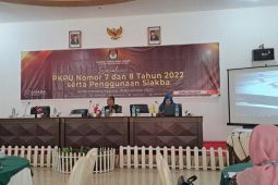 Bawaslu Kayong Utara sebut baliho kampanye belum bisa disanksi