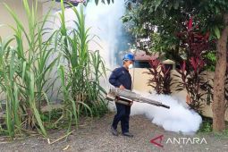 Biddokes Polda Aceh fogging seluruh Polsek di Aceh Barat cegah DBD