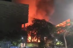 Korsleting listrik di bedeng proyek diduga jadi penyebab kebakaran di Museum Nasional