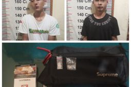 Supir dan kernet ugal-ugalan ternyata memakai sabu-sabu ditangkap Polsek Hinai