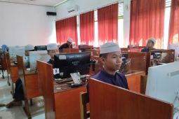 Puluhan santri di Tabalong ikuti ANBK paket B