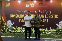 KPU-LKPP teken kontrak payung pengadaan logistik Pemilu 2024 tahap I