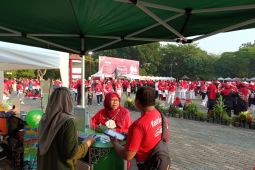 Jalan sehat Fesbuk 2, Radio Elgangga dan Dompet Dhuafa hadirkan dapur keliling dan klinik sehat