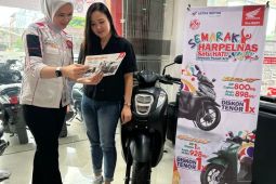 Honda Kalbar beri promo "HARPELNAS Satu Hati, Senyum Penuh Arti"