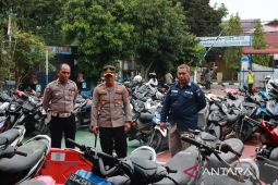 Polres Sibolga tilang 405 kendaraan selama Operasi Zebra Toba 2023