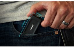 Menjajal kekuatan Kingston XS1000 External SSD yang mungil