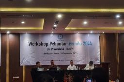Sejumlah media di Jambi ikuti lokakarya peliputan Pemilu 2024
