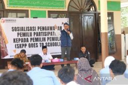 Bawaslu Babel sosialisasi pengawasan pemilu partisipatif ke pemilih pemula
