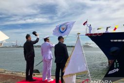 Kapal pengawas Orca 06 hibah dari Jepang bertolak menuju Indonesia