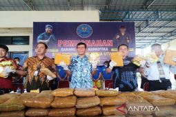 BNNP Sumut  musnahkan 10 kg sabu