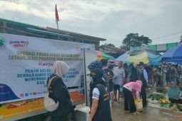 Bulog dan Pemkab Kapuas Hulu Kalbar gelar pasar murah